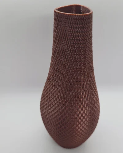 Vaso Decorativo Moderno Textura Aramada