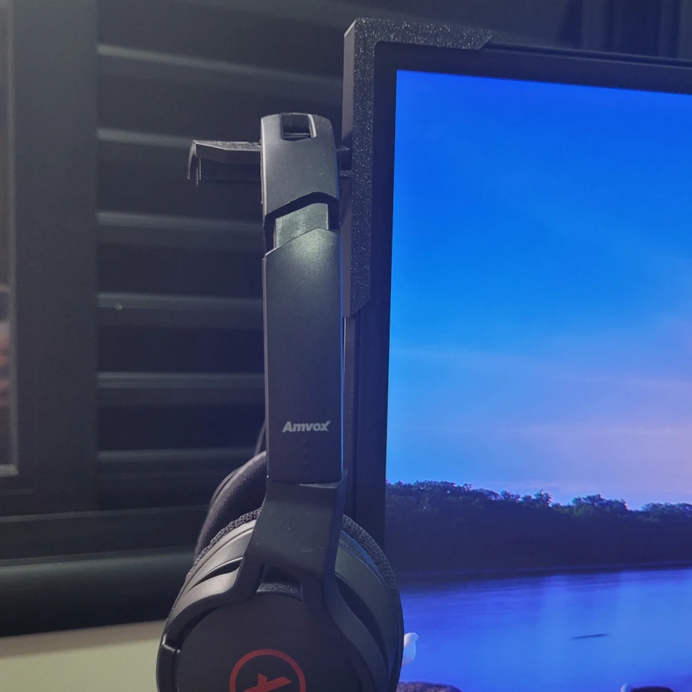 Suporte Fone de ouvido Headset para Monitor Gamer